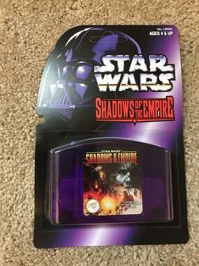 Star Wars Shadows of the Empire, Limited Run Games, N64 Blister Pack, New